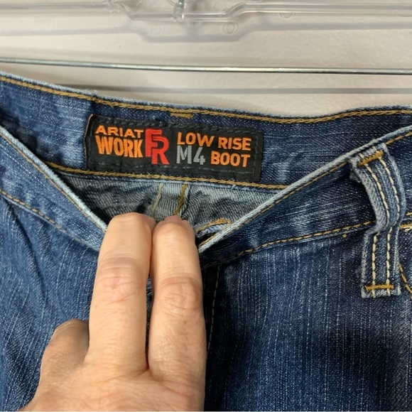 Ariat‎ Work FR M4 Low Rise boot cut jean. Size 38/30 - Picture 3 of 15